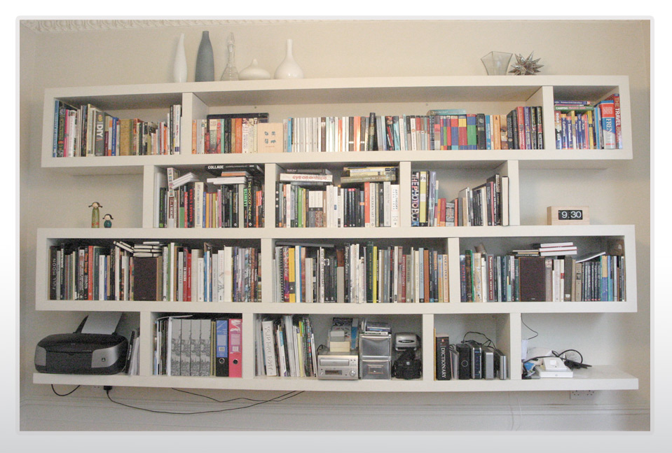 Wall Mounted Bookshelves
